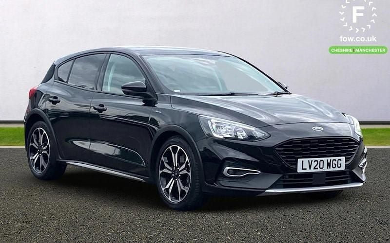 Black Used 2020 Ford Focus Active X Hatchback | £15,499 (Good price) - Image 1/4