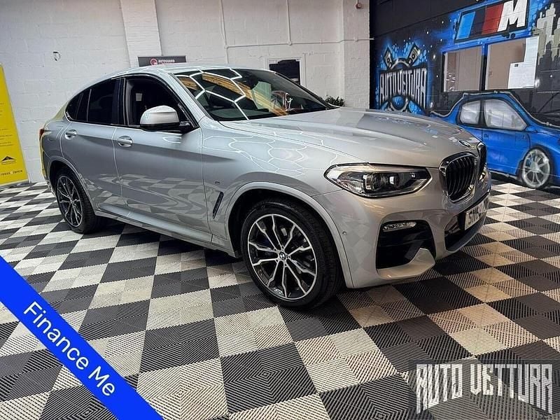 Silver Used 2019 BMW X4 M Sport SUV | £25,950 (Good price) - Image 1/4