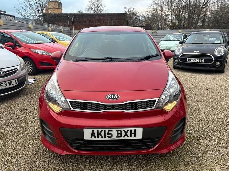 Used Kia Rio 84 HP (61 kW) 2015 Red Hatchback