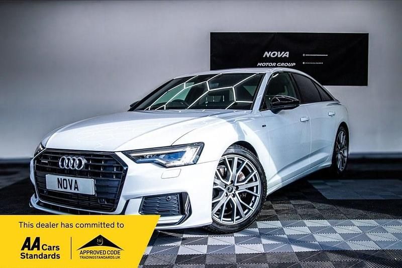 White Used 2021 Audi A6 Black Edition Sedan | £26,999 (Fair price) - Image 1/4