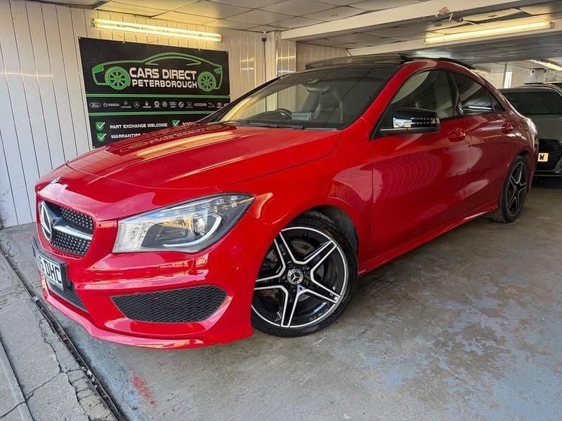 Usado Mercedes CLA220 AMG 177 HP (130 kW) 2015 Vermelho Sedan