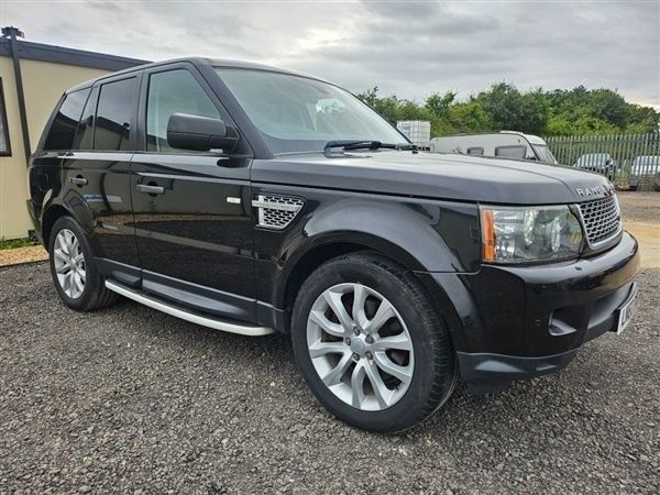 Black Used 2010 Land Rover Range Rover Sport HSE SUV | £7,940 (Expensive) - Image 1/1