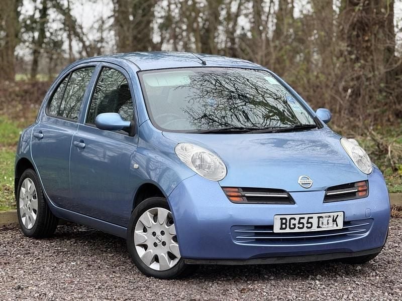 Used Nissan Micra SE 79 HP (58 kW) 2005 Blue Hatchback