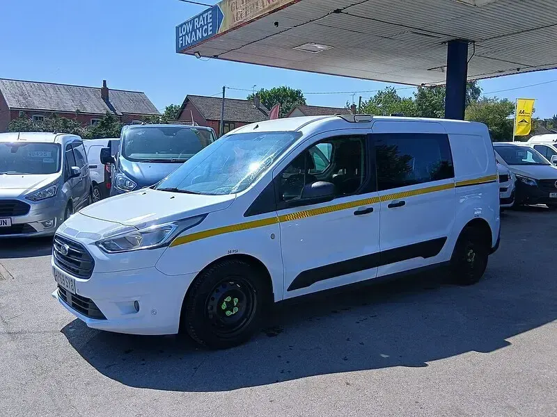 Used Ford Transit Trend 100 HP (73 kW) 2019 White Van