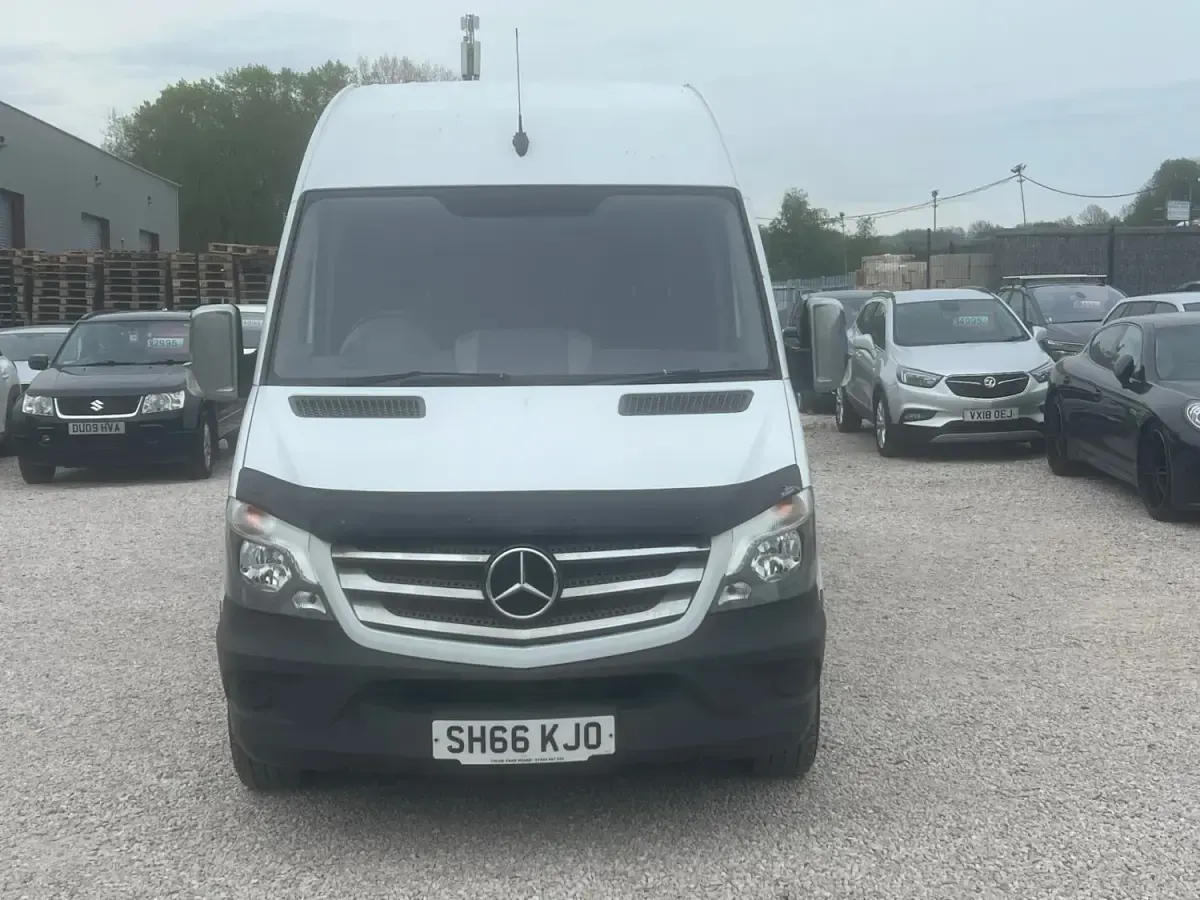 Begagnad Mercedes Sprinter 2016 Vit Van