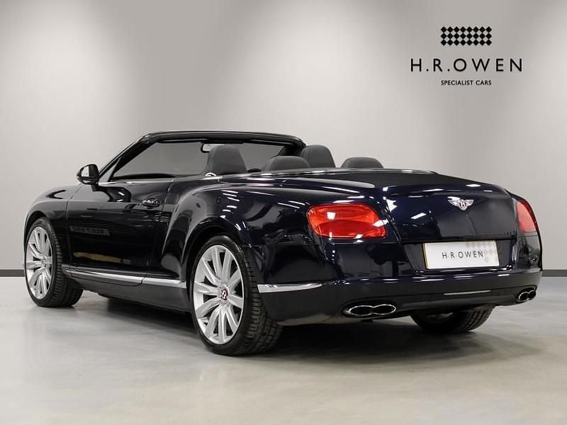 Used Bentley Continental 507 HP (372 kW) 2012 Blue Cabriolet