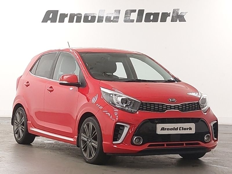 Red Used 2018 Kia Picanto GT-Line Hatchback | £7,998 (Good price) - Image 1/4