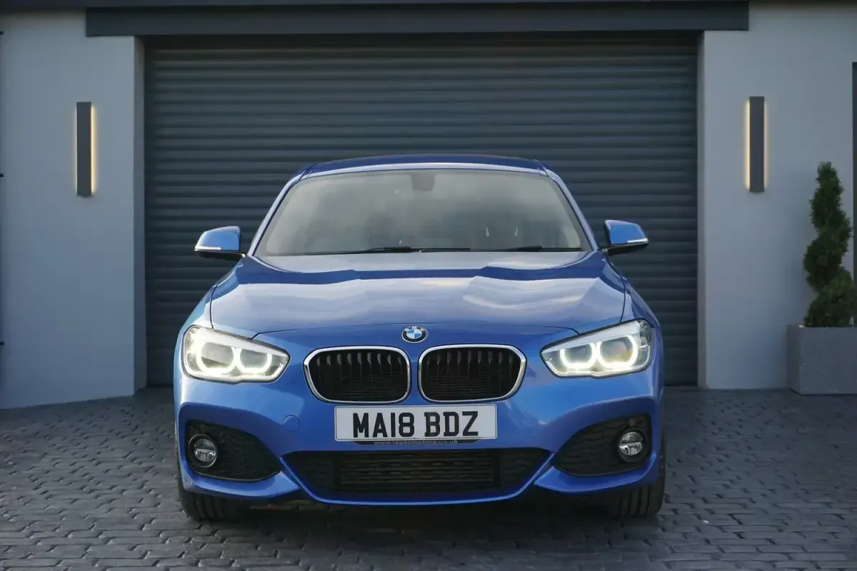 Używany BMW 116 M Sport 2018 Niebieski Hatchback