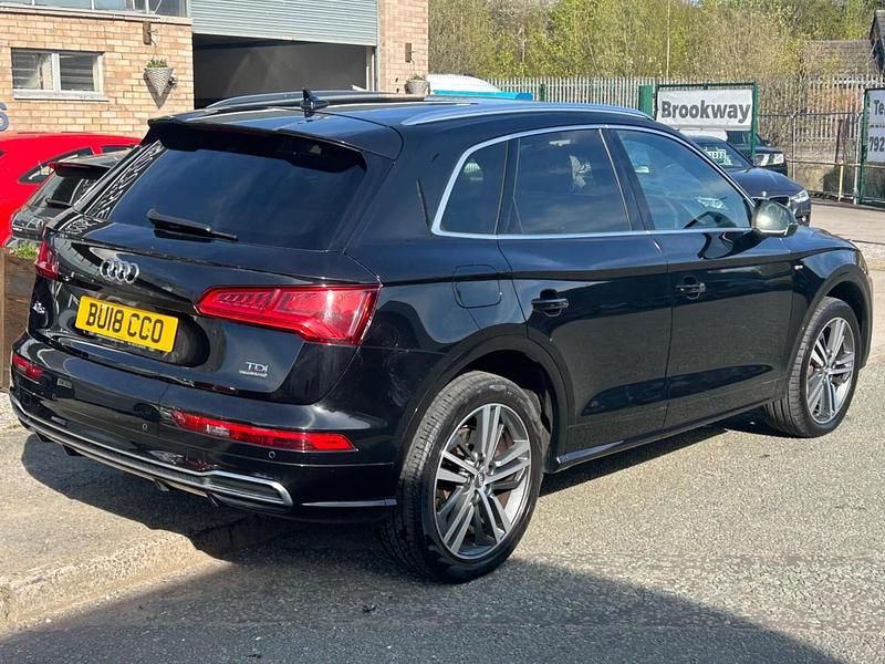 Used Audi Q5 S-Line 190 HP (139 kW) 2018 Black SUV