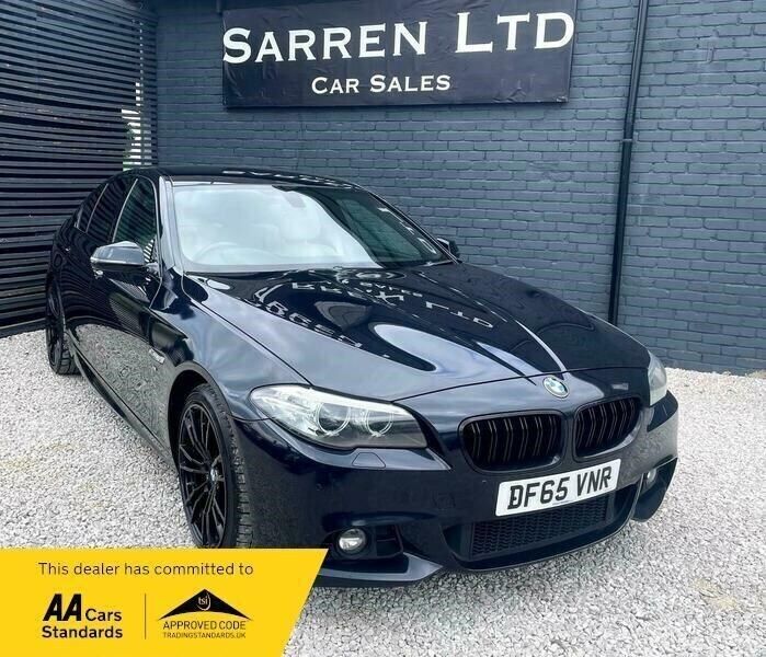 Black Used 2015 BMW 530 M Sport Sedan | £10,495 (A bit pricey) - Image 1/4