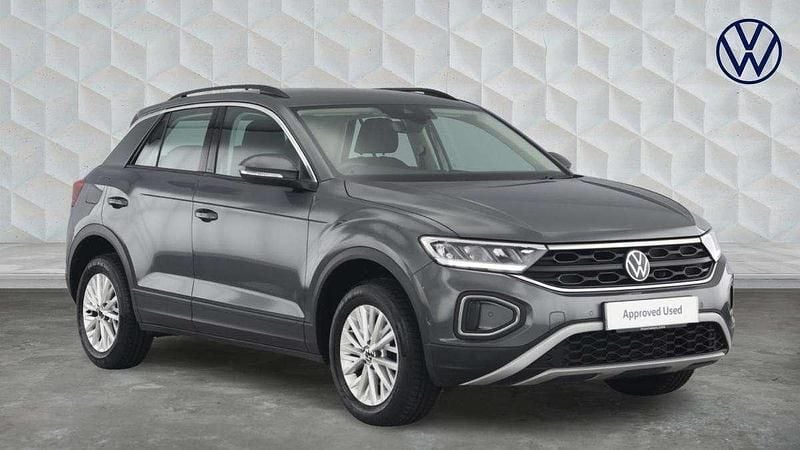 Grey Used 2022 VW T-Roc Life SUV | £18,000 (Good price) - Image 1/4