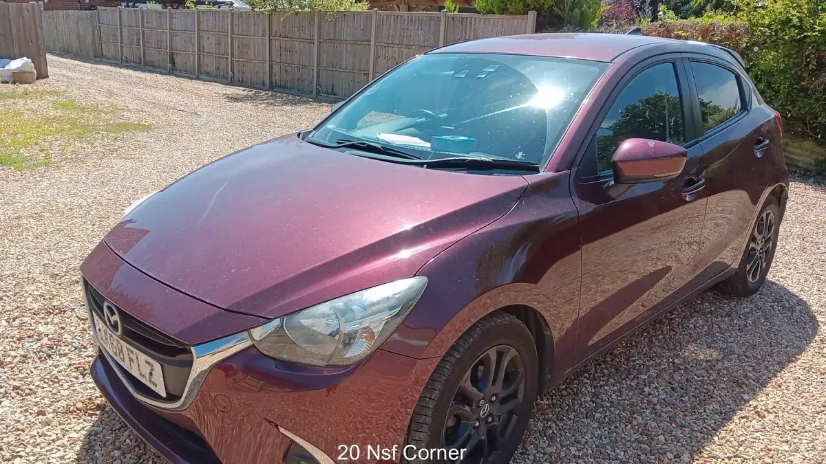 Used Mazda 2 Edition 90 HP (66 kW) 2018 Red Hatchback