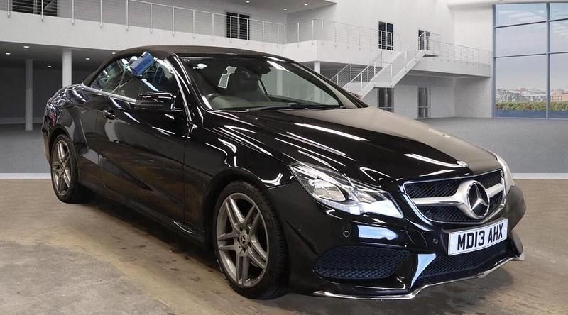 Used Mercedes E350 AMG 2013 Black Cabriolet