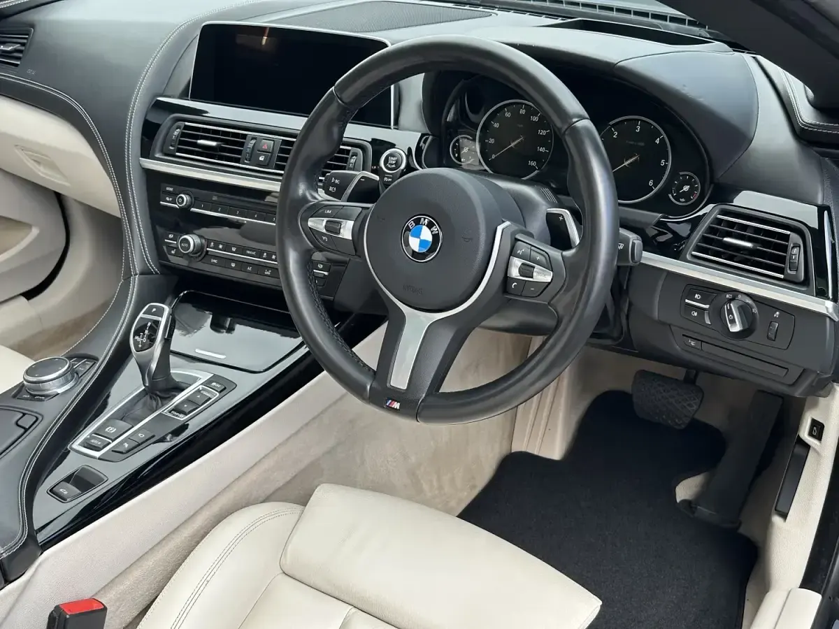 Used BMW 640 Cabriolet M Sport 313 HP (230 kW) 2016 Black Cabriolet