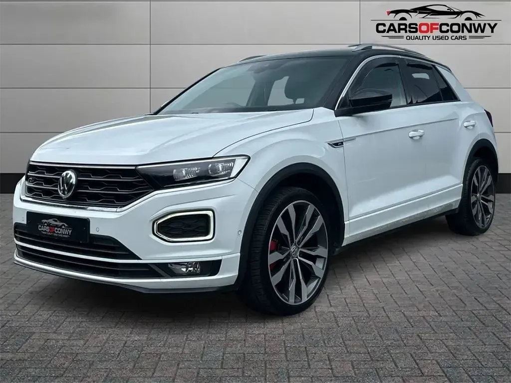 Used VW T-Roc R-line 150 HP (110 kW) 2019 White SUV