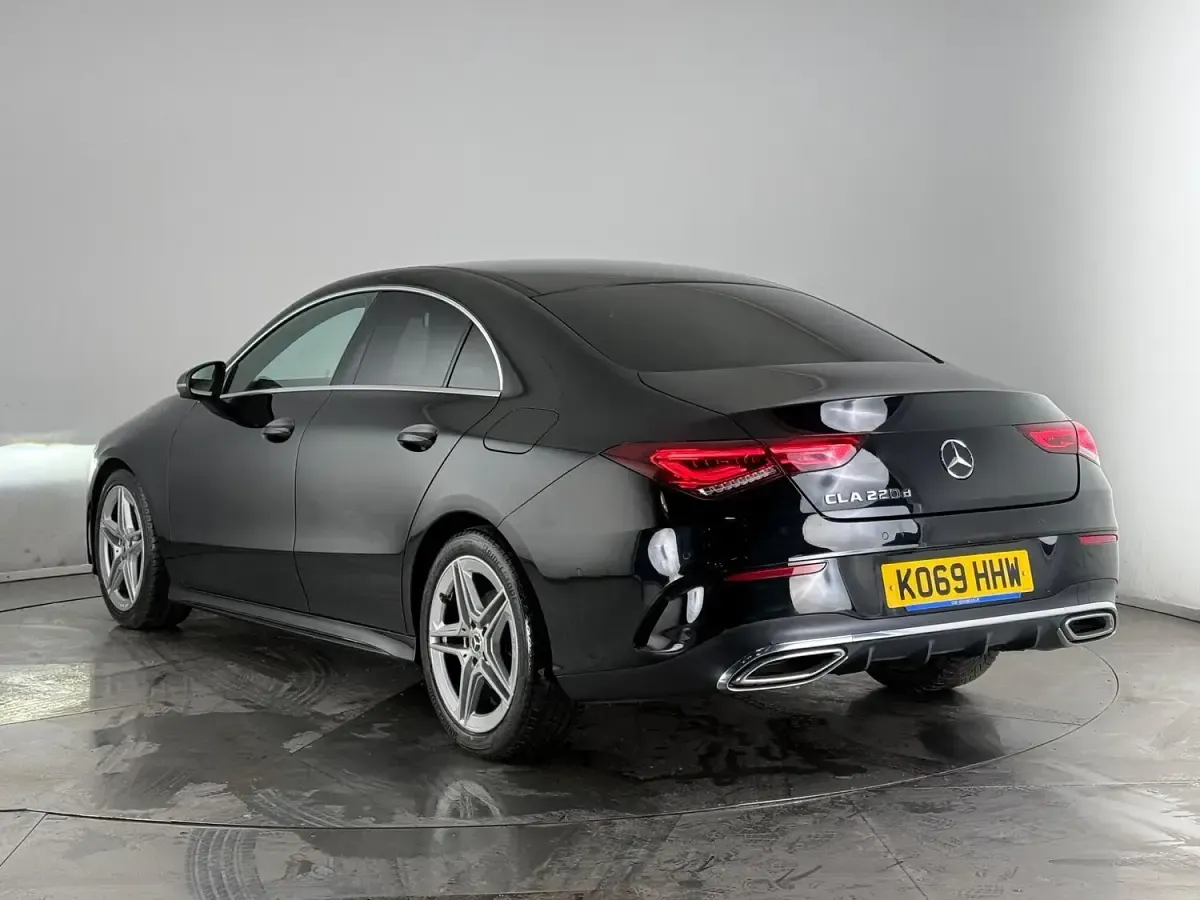 Used Mercedes CLA220 AMG line 2020 Black Sedan