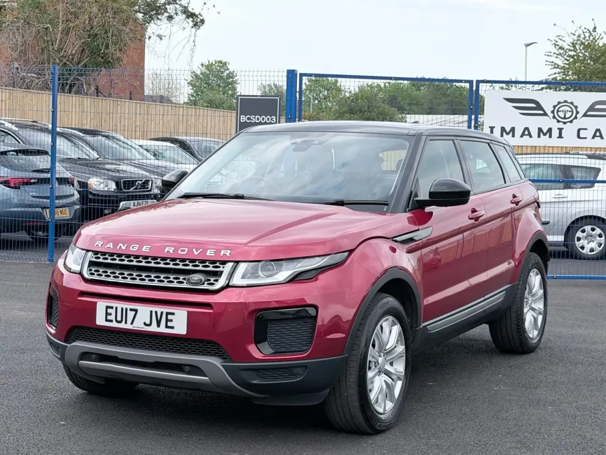 Begagnad Land Rover Range Rover evoque SE 2017 Röd Kombi