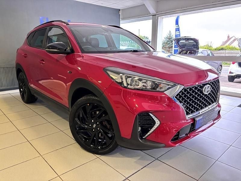 Red Used 2019 Hyundai Tucson N Line SUV | £13,999 (Fair price) - Image 1/3