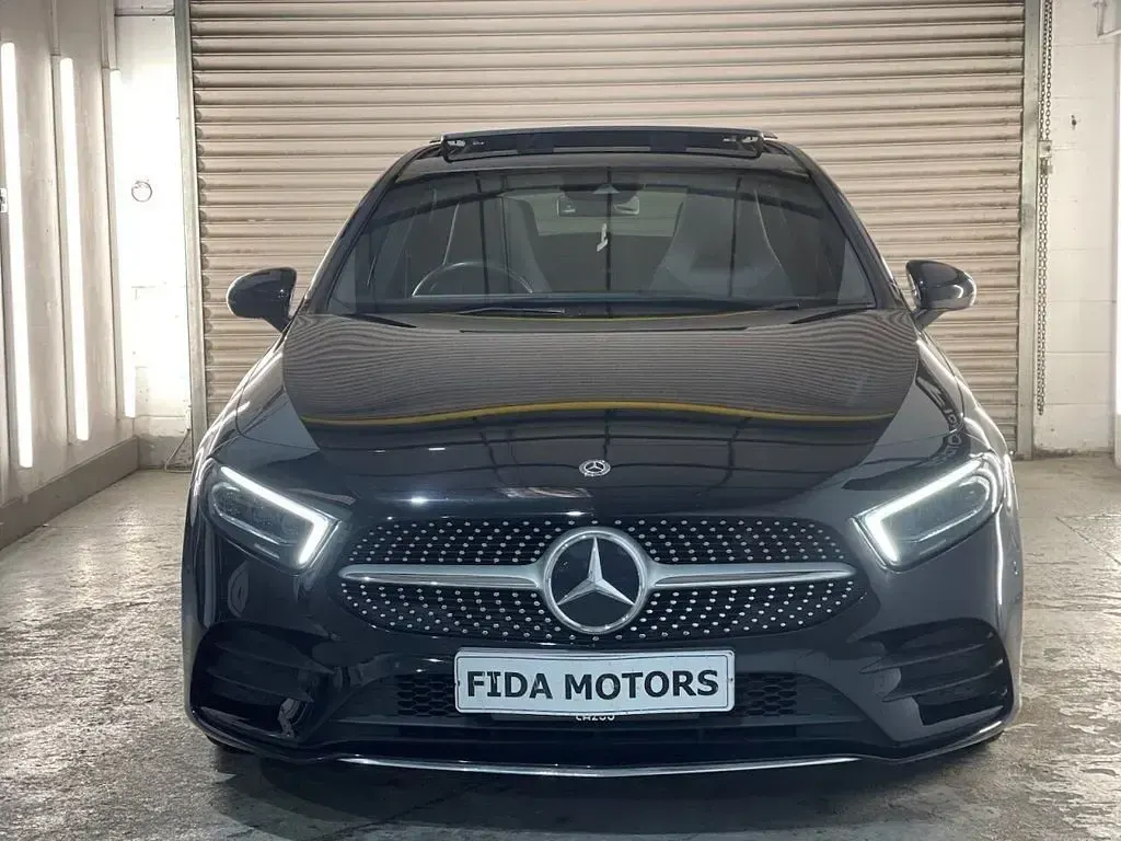 Used Mercedes A220 AMG line 190 HP (139 kW) 2020 Black Hatchback