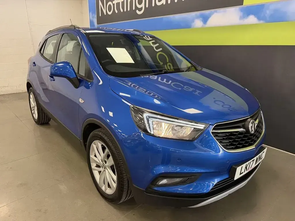 Used Vauxhall Mokka X Design Edition 140 HP (102 kW) 2017 Blue SUV