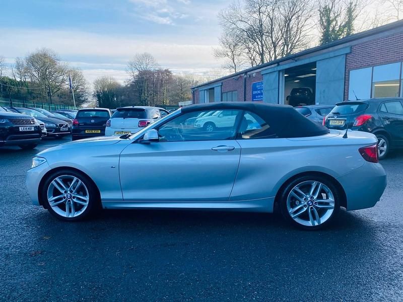 Used BMW 220 M Sport 190 HP (139 kW) 2015 Silver Cabriolet