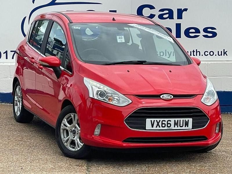 Red Used 2016 Ford B-MAX Zetec MPV | £6,995 (Fair price) - Image 1/4