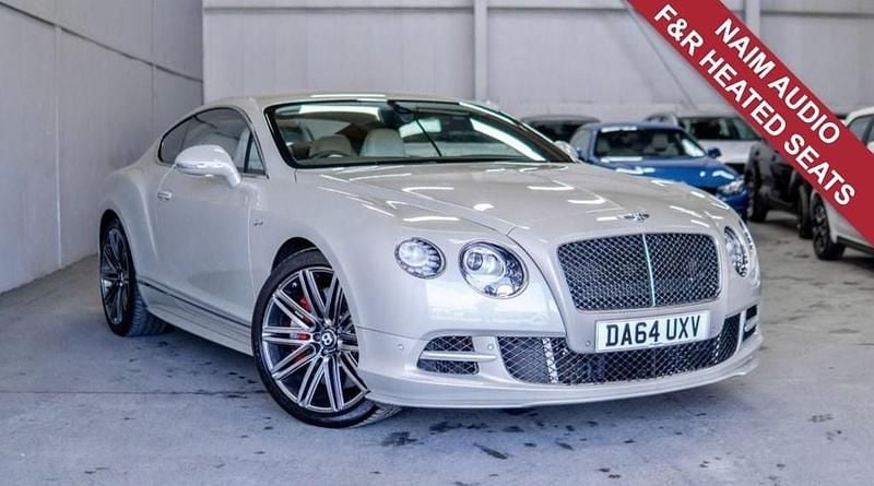 Used Bentley Continental 625 HP (459 kW) 2014 White Coupe