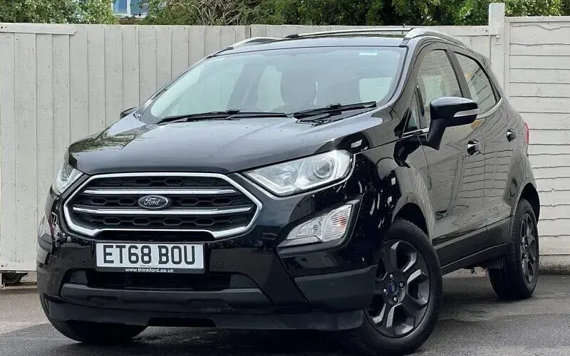Used Ford Ecosport Zetec 125 HP (91 kW) 2019 Black SUV