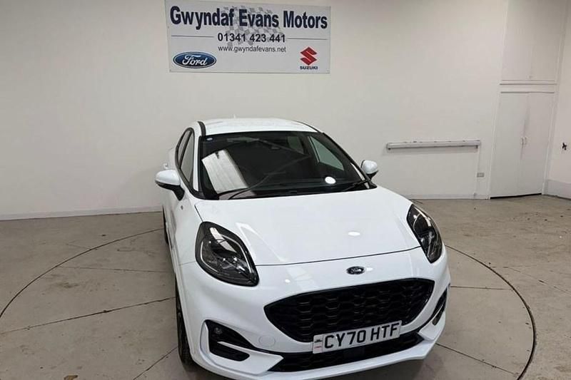 Used Ford Puma ST-Line X 155 HP (114 kW) 2021 White SUV