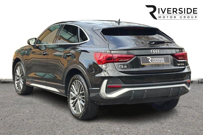 Used Audi Q3 Sportback S-Line 150 HP (110 kW) 2022 Black SUV