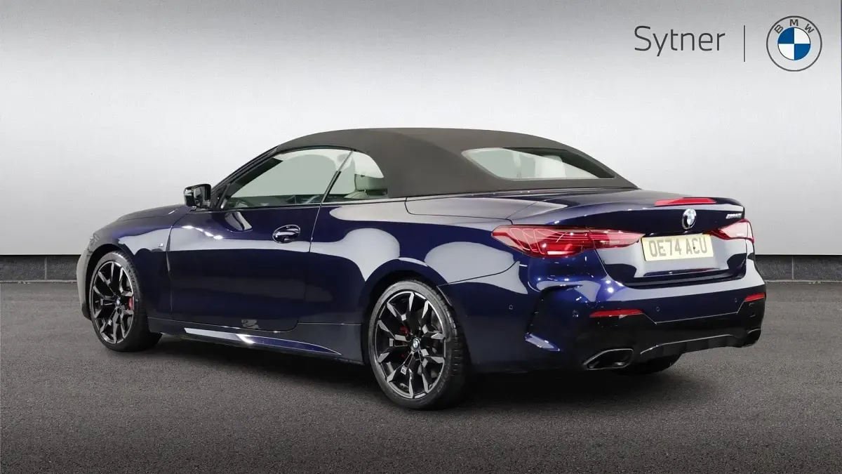 Used BMW M440 M Sport 369 HP (271 kW) 2024 Blue Sedan