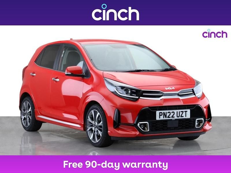 Red Used 2022 Kia Picanto 4 Hatchback | £13,199 (Fair price) - Image 1/3