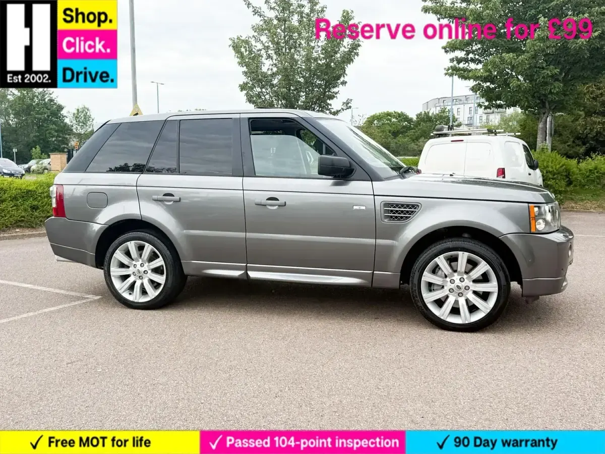 Begagnad Land Rover Range Rover Sport First Edition 2008 Grå SUV