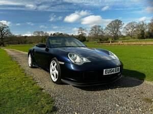 Used Porsche 911 Turbo Cabriolet 420 HP (308 kW) 2004 Blue Cabriolet
