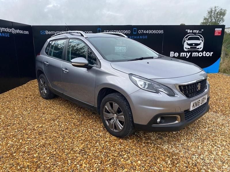 Grey Used 2018 Peugeot 2008 Active SUV | £5,299 (Fair price) - Image 1/4