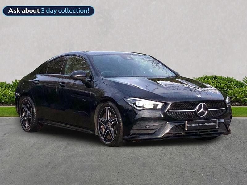 Black Used 2023 Mercedes CLA180 Executive Sedan | £24,357 (Fair price) - Image 1/4