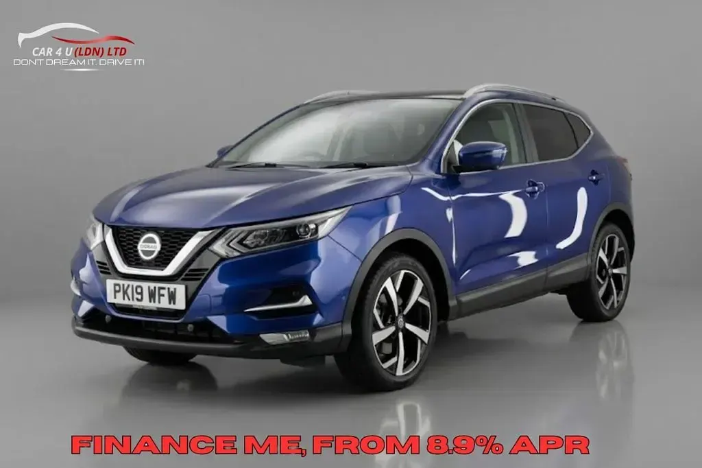 Used Nissan Qashqai Tekna 160 HP (117 kW) 2019 Blue SUV