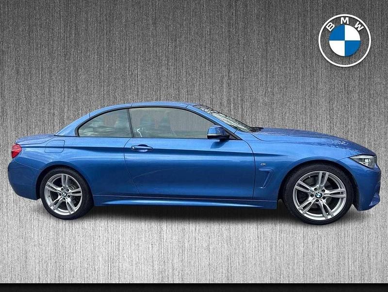 Used BMW 430 Cabriolet M Sport 252 HP (185 kW) 2017 Blue Cabriolet