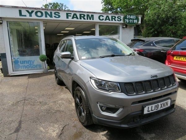 Grey Used 2019 Jeep Compass Night Eagle SUV | £14,394 (Expensive) - Image 1/1