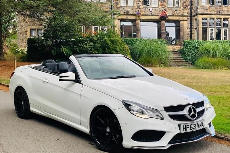 White Used 2013 Mercedes E250 AMG Cabriolet | £6,995 (A bit pricey) - Image 1/1
