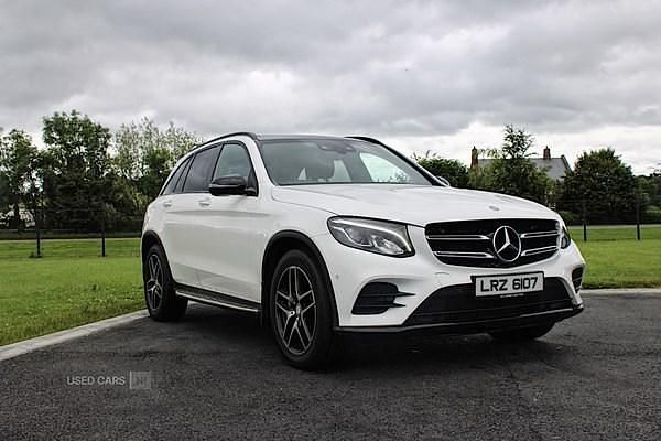 White Used 2016 Mercedes GLC250 AMG Line Premium Estate | £16,995 (Fair price) - Image 1/4