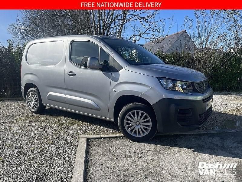 Grey Used 2020 Peugeot Partner Van | £9,250 (Fair price) - Image 1/2