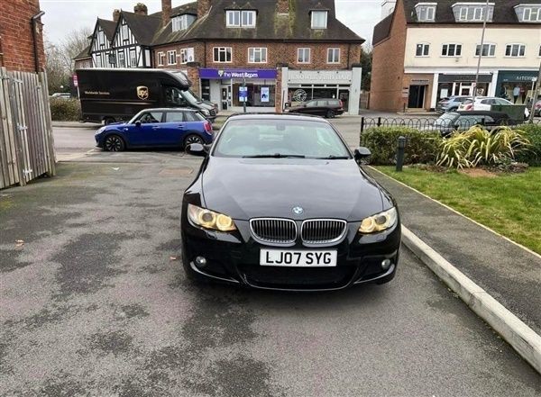 Black Used 2007 BMW 325 Cabriolet M Sport Cabriolet | £3,994 (Good price) - Image 1/1