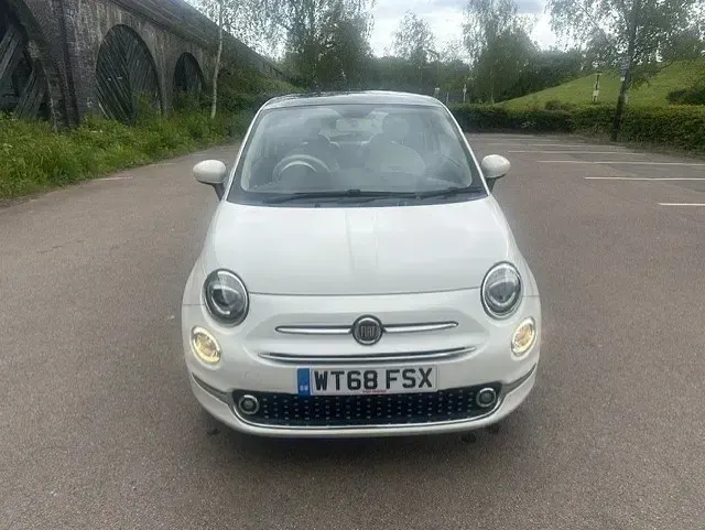 Occasion Fiat 500 Lounge 69 ch (50 kW) 2019 Blanc Citadine