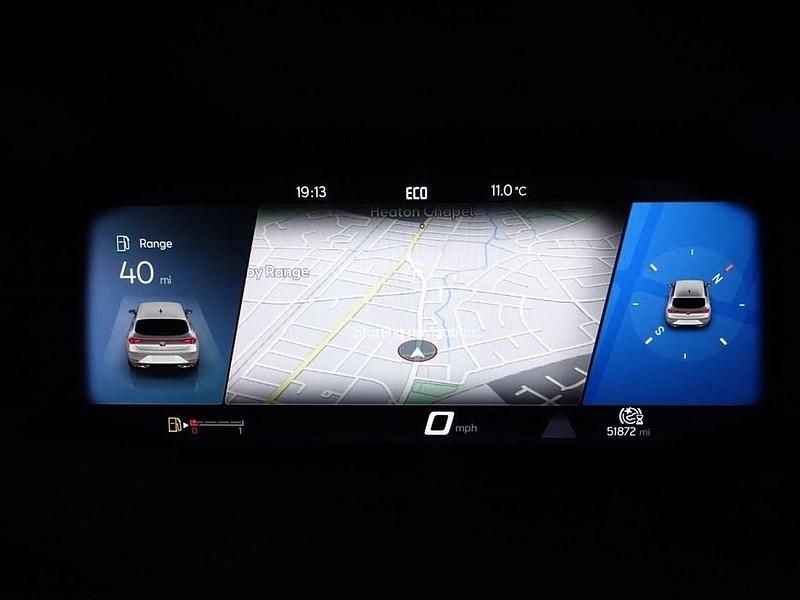 Used Seat Leon FR 110 HP (80 kW) 2020 Blue Hatchback