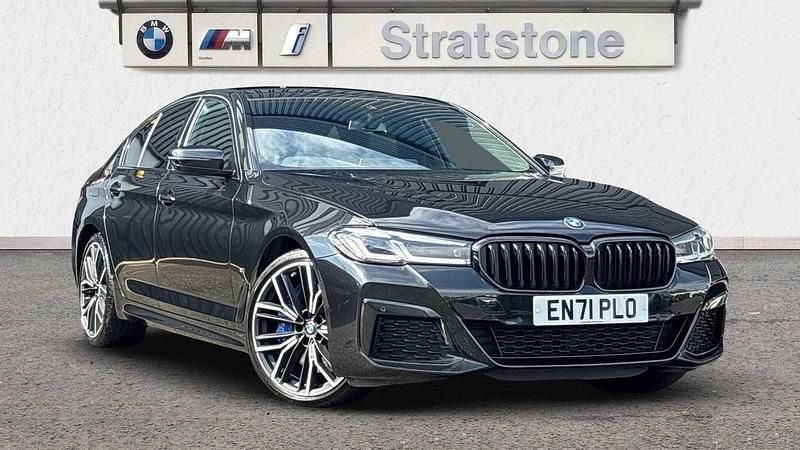 Black Used 2022 BMW 530 M Sport Sedan | £29,950 (Fair price) - Image 1/3