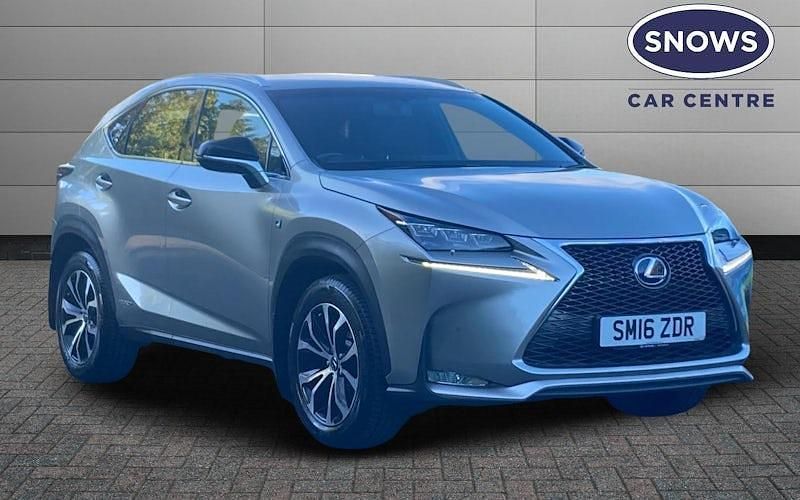 Silver Used 2016 Lexus NX300h Sport Line SUV | £15,800 (Fair price) - Image 1/4