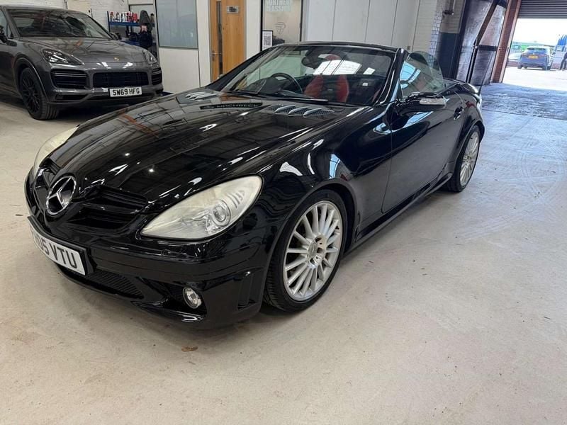 Used Mercedes SLK55 AMG AMG 2005 Black Cabriolet
