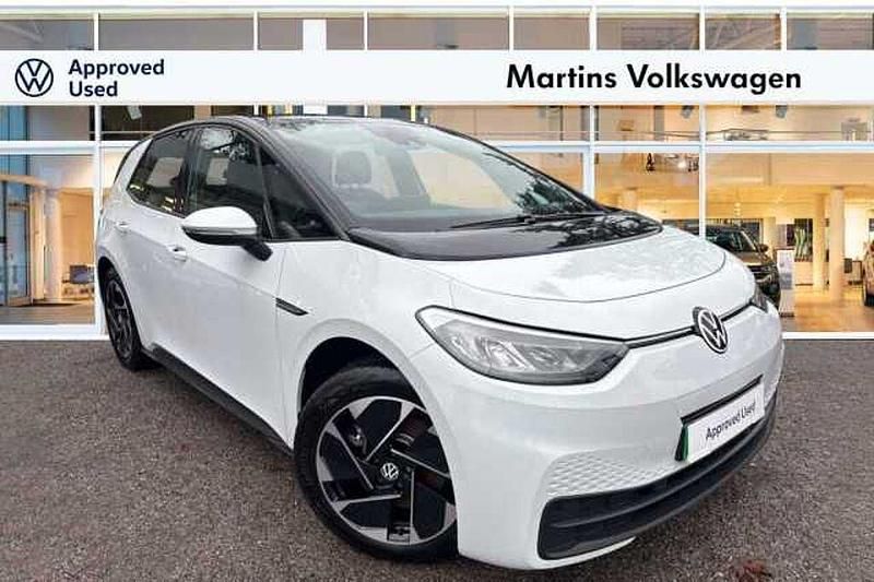 White Used 2021 VW ID.3 Pro Performance Hatchback | £13,995 (Good price) - Image 1/4