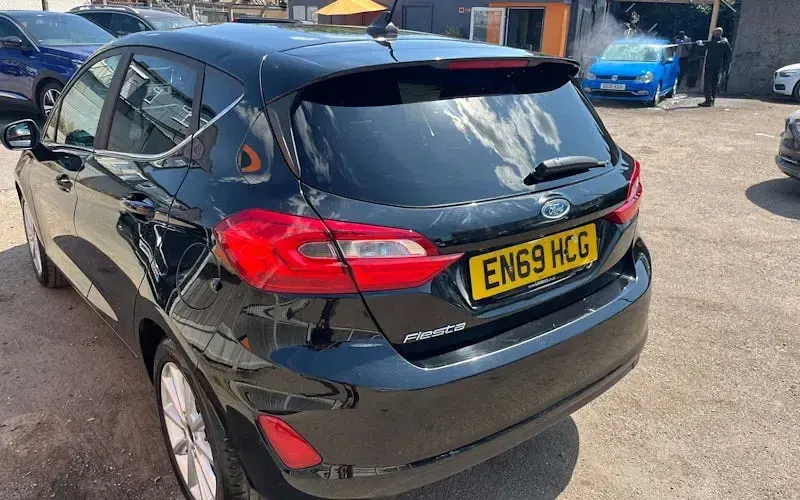 Used Ford Fiesta Titanium 125 HP (91 kW) 2020 Black Hatchback